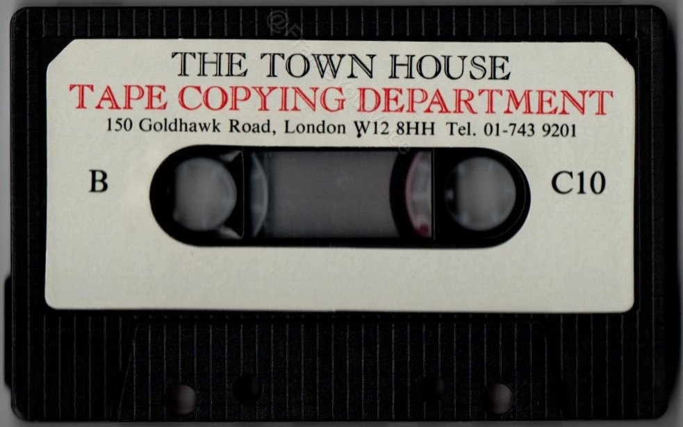 Townhouse Pressing Plant B Side Label