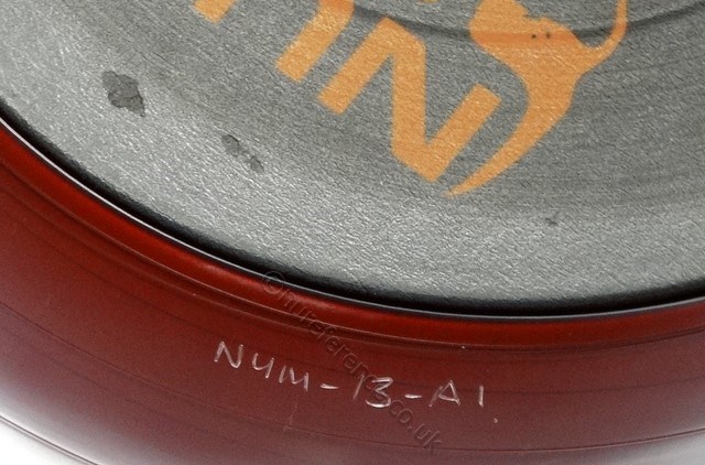 NUM 13 Red Vinyl B Matrix