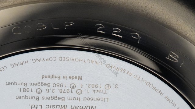 CCSLP 229 'B' Matrix.