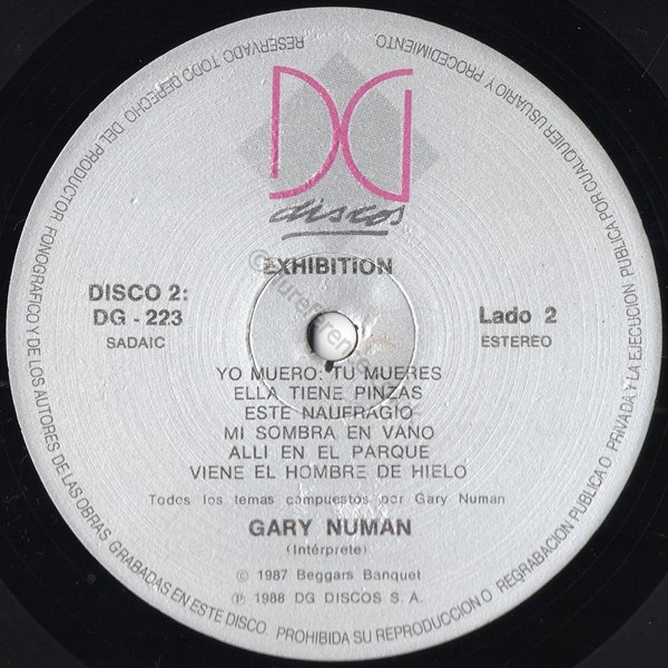 DG 222-3 'D' Label.