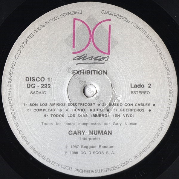DG 222-3 'B' Label.