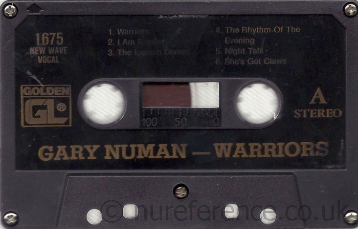 GL 1675 A Side Label.