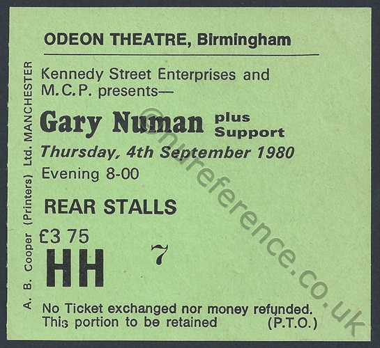 Ticket Stubs