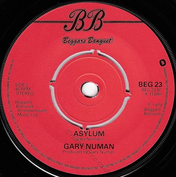 BEG 23 B Side Label Varient