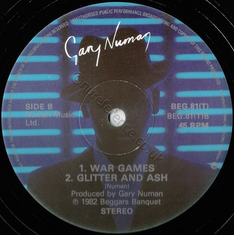 BEG 81T B Side Label