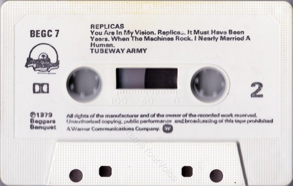 BEGC 7 B Side Label. First Pressing