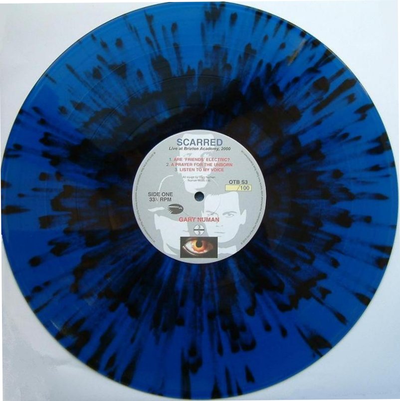 OTB S3 Black-Blue Splatter — Kevin Spencer