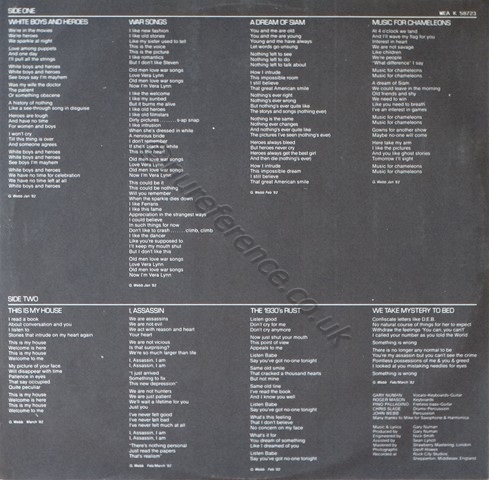 K 58723 Inner Lyrics.