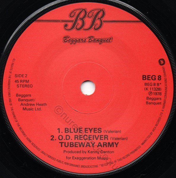 BACK 2 (BEG 8) B Side Label Varient